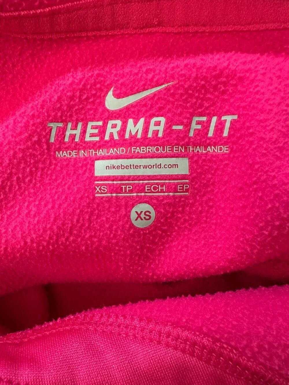 Nike Therma-FIT Pink Pullover Hoodie - Size XS - EUC